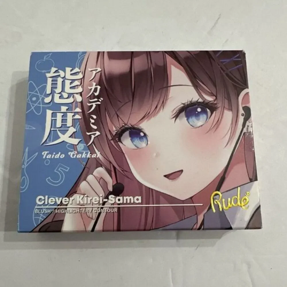 Rude Manga - Clever Kirei-Sama -‎ Blush/Highlighter/Contour Palette - New In Box